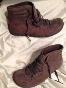 EUC Diesel Casual Dress Lace Up Brown Leather Boots Mens 13