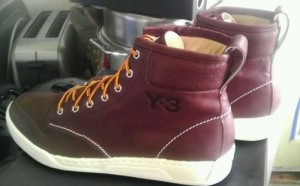 Y-3 Hayworth Classic Size 11.5US Brown Genuine Leather Yohji Yamamoto NEW!