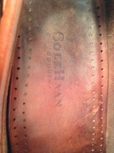 COLE HAAN Country Brown Leather Loafer Tassels MENS 8.5 M Shoes