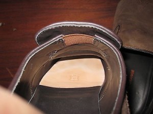 Men’s Authentic Hugo Boss Slip On Shoes, Distressed Brown, Size 8M