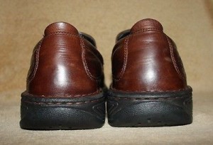 Men’s TIMBERLAND Slip On Loafers, Brown Leather – Size 11M