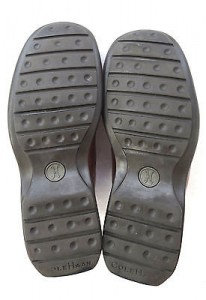 Cole Haan 8 Brown Leather Oxfords Shoes Mens Laces Casual Dress C0474 Split Toe