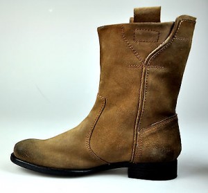 $395 NEW Diesel Brown Suede “78 Sins” Boots Eu 41 US 7.5