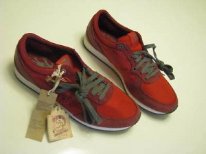 NWT AUTHENTIC Diesel  Fashion Shoes A-Head Red Sneakers  9