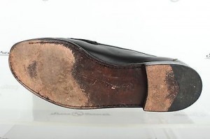 Men’s Cole Haan Black Leather Moccasin Shoes Sz. 11.5 M
