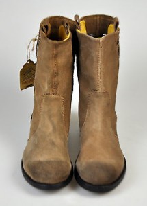 $395 NEW Diesel Brown Suede “78 Sins” Boots Eu 44 US 10.5 D