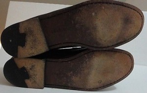 COLE HAAN Shoes Burgundy Slip On DRIVING Dress LOAFERS Mens SIZE10.5 B