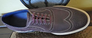 New  Cole Haan Morris Wingtip Oxfords Oxblood Shoes size 9.5 $178