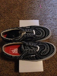 Supreme/Vans Uptown Era Black Size 8.5