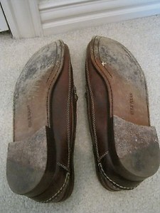Men’s Cole Haan Country Leather Shoes Mahogany Brown Slip On Loafer 11D Brazil
