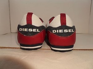 Diesel Gunner Vaporous Gray/Biking Shoes Men’s Size 8