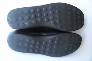 COLE HAAN STUDIO MENS BLACK LOAFERS SHOES SIZE 10.5 M