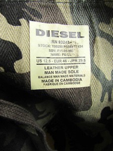 NEW DIESEL MEN FU-LL GREEN OLIVE NIGHT FASHION ARMY BOOTS SHOES $295 12.5/46