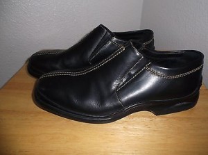 COLE HAAN NIKE AIR COUNTRY BLACK LEATHER MENS SHOES SIZE 12 *EUC