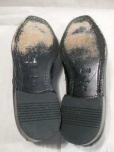 HUGO BOSS MEN’S CHESTERFIELD SLIP ON LOAFERS BLACK LEATHER 10 MEDIUM $195  HNPZ