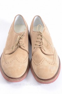 Cole Haan C10197 Air Franklin 13 Milkshake suede wingtip oxford shoe GXP901