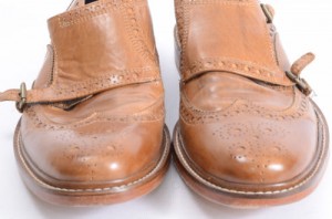 Cole Haan C10758 Air Harrison 9 British Tan wing monk strap oxford shoe GXP906