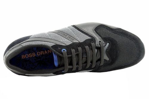 Hugo Boss Men’s Orlisten Fashion Black Sneaker Shoes