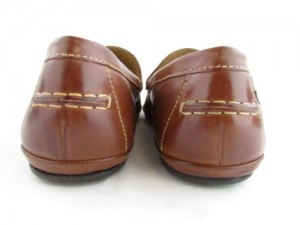 Cole Haan Hudson Drvr Venetian Papaya Leather Moc Mens Sz 10.5M NWB Retail $228