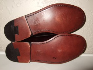 Cole Haan Burgundy Leather Tassel Slip On Loafers Shoes Mens Sz.10.5 EEE 3E