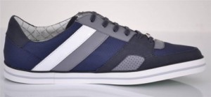 NEW HUGO BOSS GREEN LABEL MEN’S SOMERSET BLUE SNEAKERS SHOES~8 41