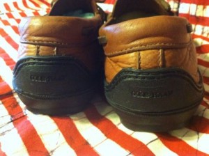 Mens Cole Haan Country Brown Leather Driving Mocs- Shoes – Loafers Size 8.5 B