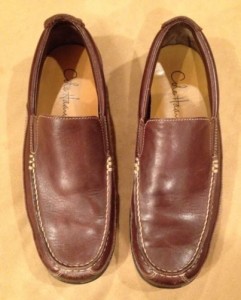 Mens 8 M COLE HAAN Brown Leather DRIVING MOCCASIN Shoe