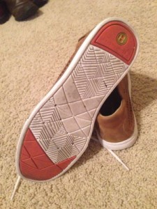 Mens Cole Haan Nike Air Lunarlon Casual Lace Up Shoes Size 9 Brown