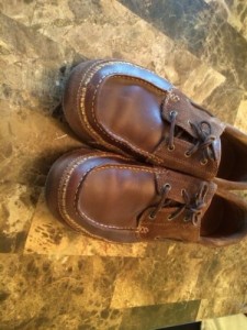 LK NW Mens Timberland Leather Sperry Style Loafers Top Sider Boat Shoes 10 Brown