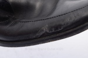 Hugo Boss 50219235 Cloude 9.5 Black leather square apron oxford shoe GTQ523