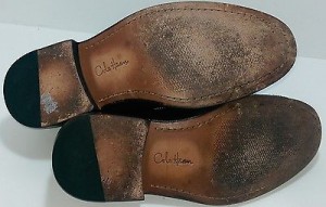 Cole Haan 10M Mens Black Slip On Shoes Leather