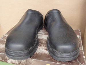 Timberland Leather Clogs RARE DEADSTOCK 85063 Black Men Size 13