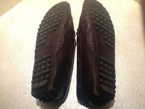 Men’s Cole Haan Country – Brown Croco Leather – Driving Moccasin – Size 11 D
