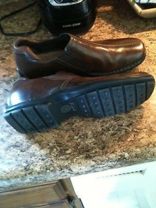 COLE HAAN BROWN LEATHER LOAFERS SIZE 9 1/2M