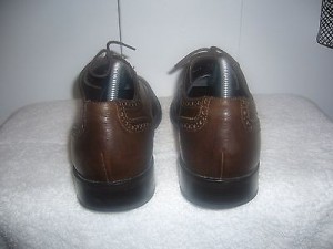 MEN’ COLE HAAN GREAT JONES DARK BROWN WINGTIP SHOES