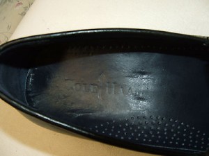 Split Moc Toe Loafers by Cole Haan, Black, 10M, $198