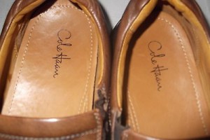 Cole Haan Shoes Size 9 Mens Nike Air Brown Leather Dress Slip On Loafers