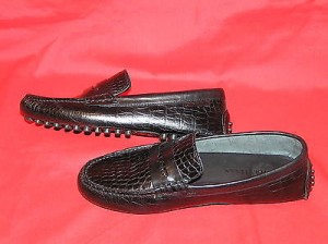 COLE HAAN NIKE AIR PENNY LOAFERS MENS SHOES FLATS BLACK LEATHER 7 M