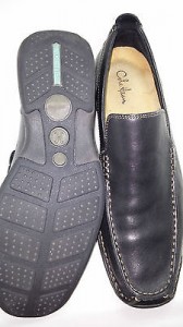 COLE HAAN Men’s Nike Air Leather Loafers Shoes  Size 10 M Black