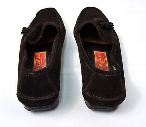 Cole Haan Country Mocassin Brown Suede Tassle Loafer Shoes  8.5 M Italy